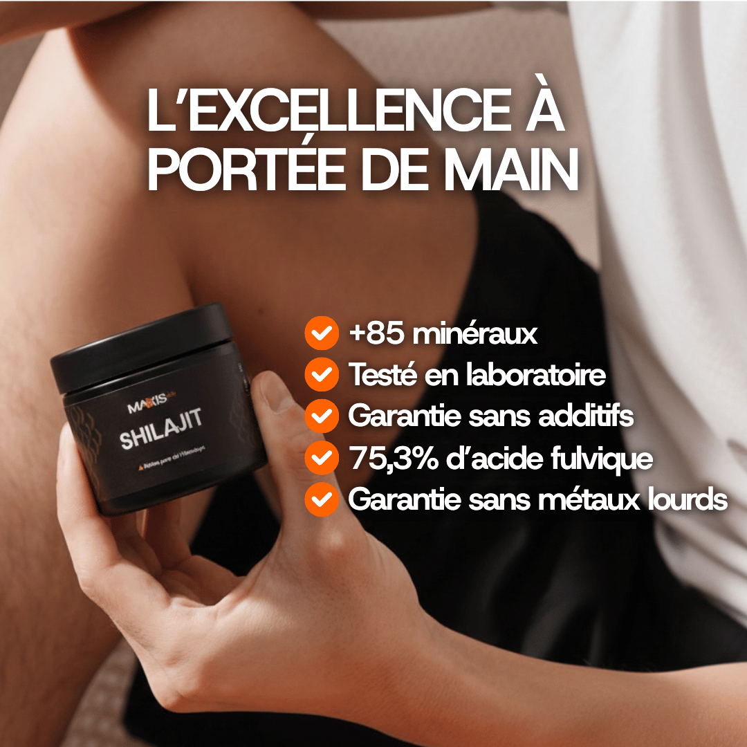 Résine de Shilajit Pure