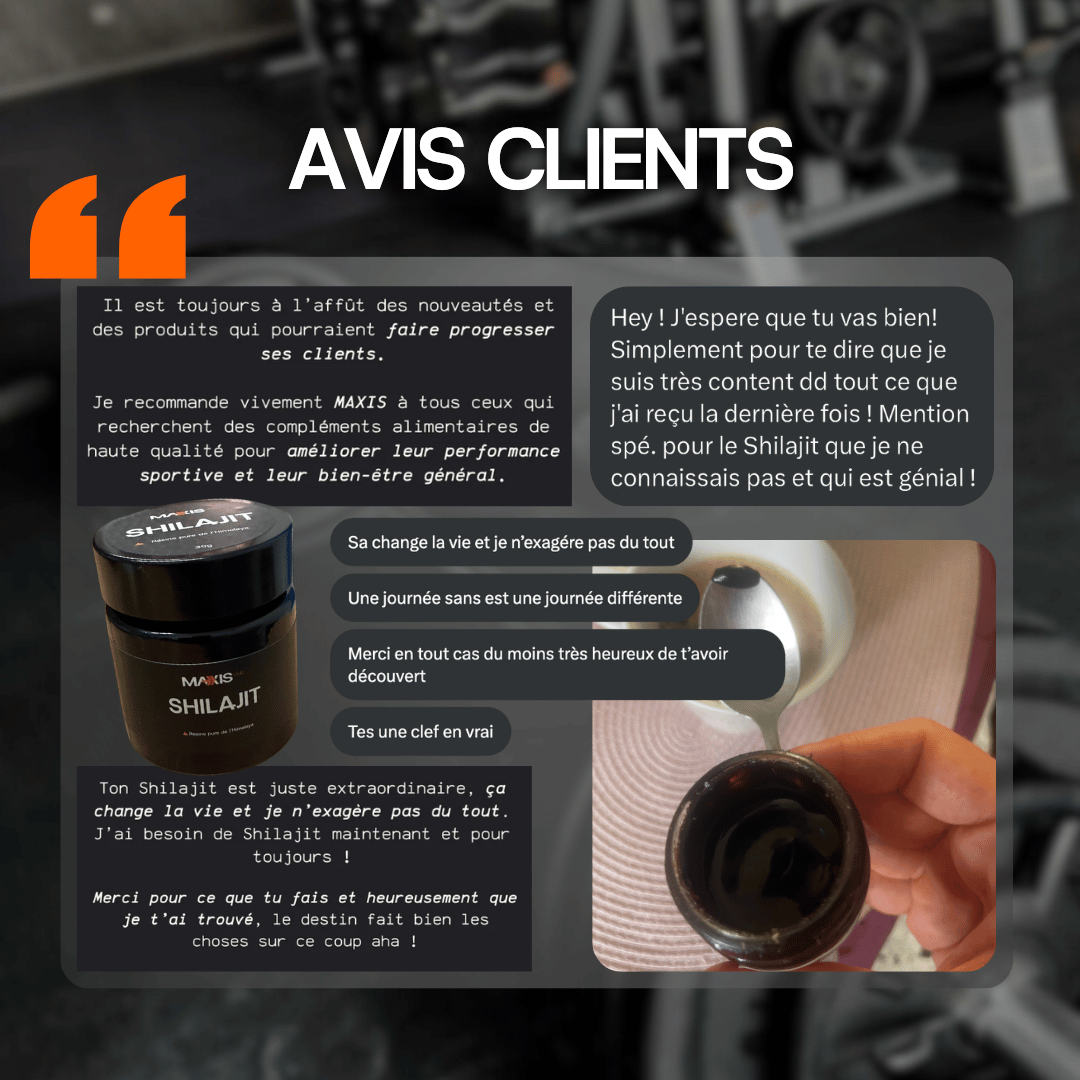 Résine de Shilajit Pure