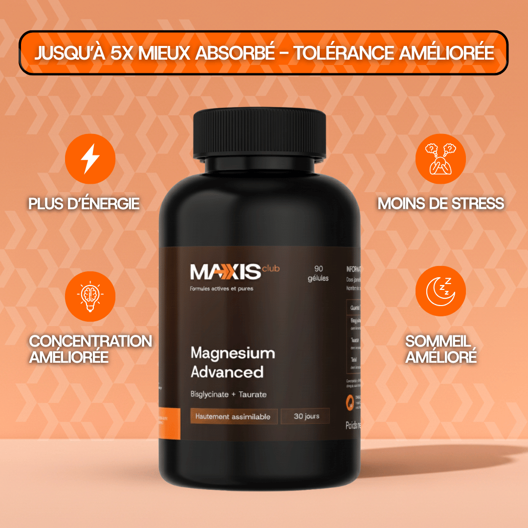 Magnésium Advanced - Bisglycinate & Taurate