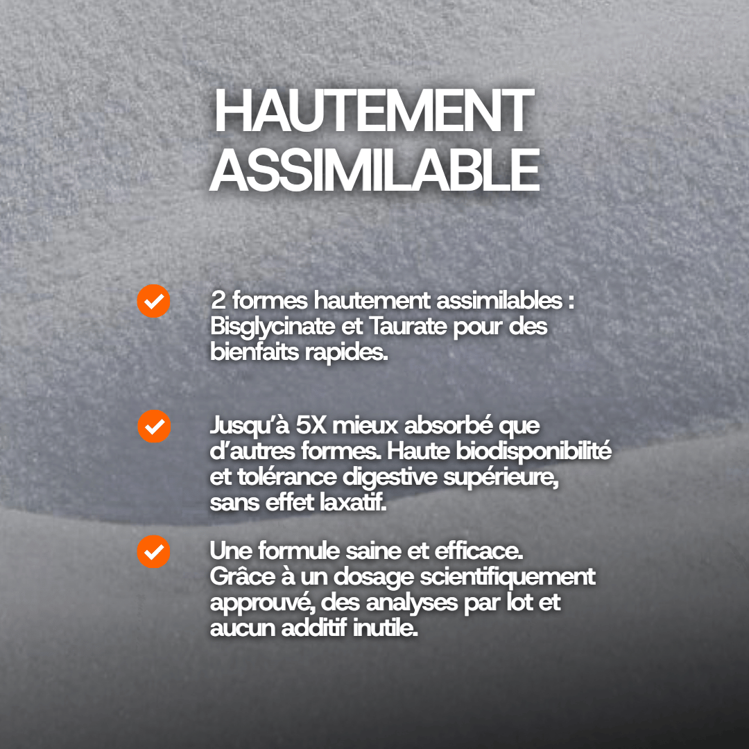 Magnésium Advanced - Bisglycinate & Taurate