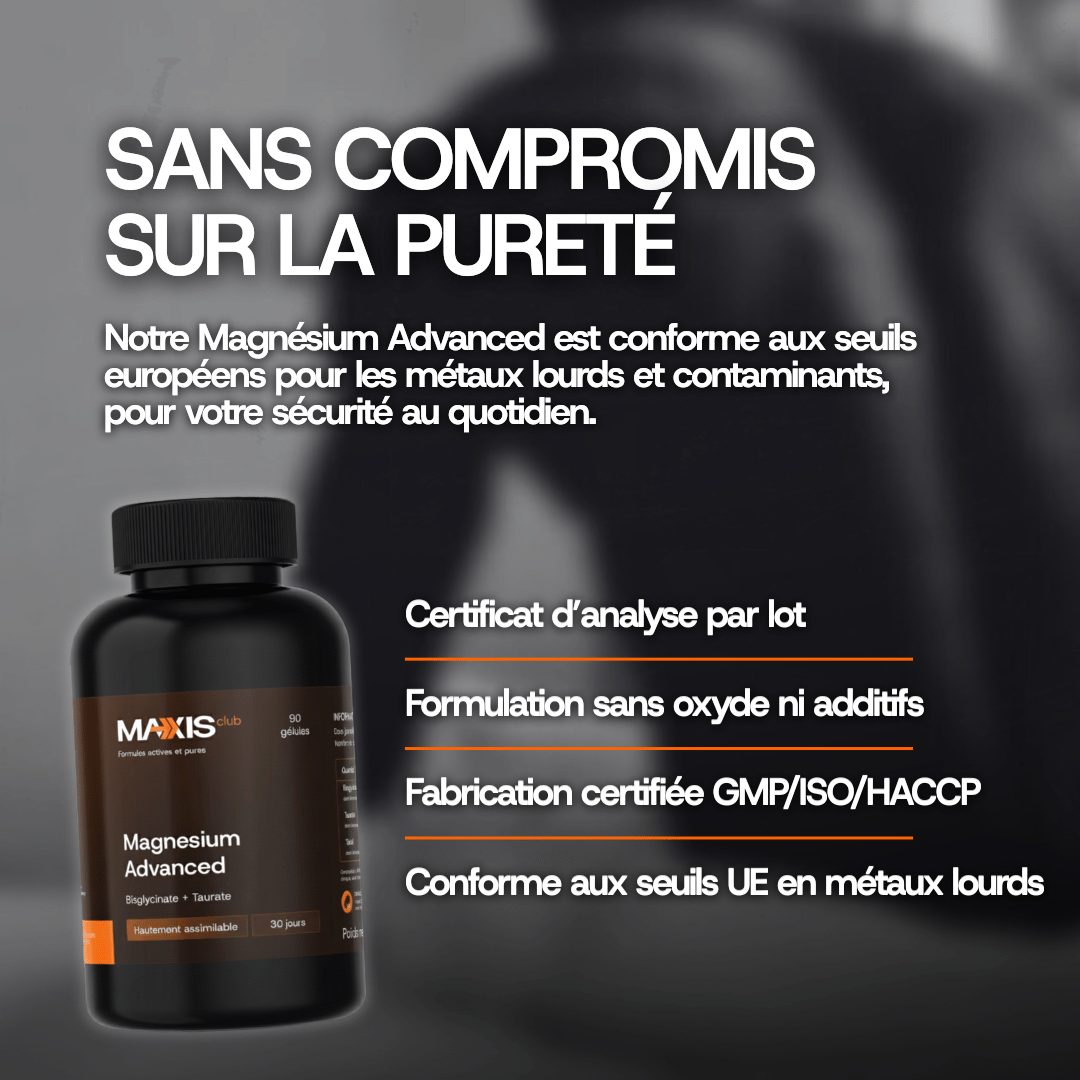 Magnésium Advanced - Bisglycinate & Taurate