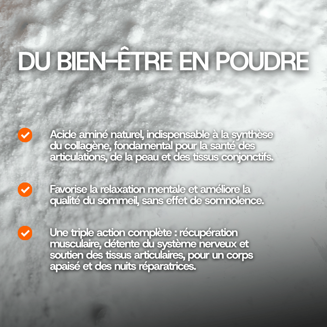 Glycine cristallisée en poudre