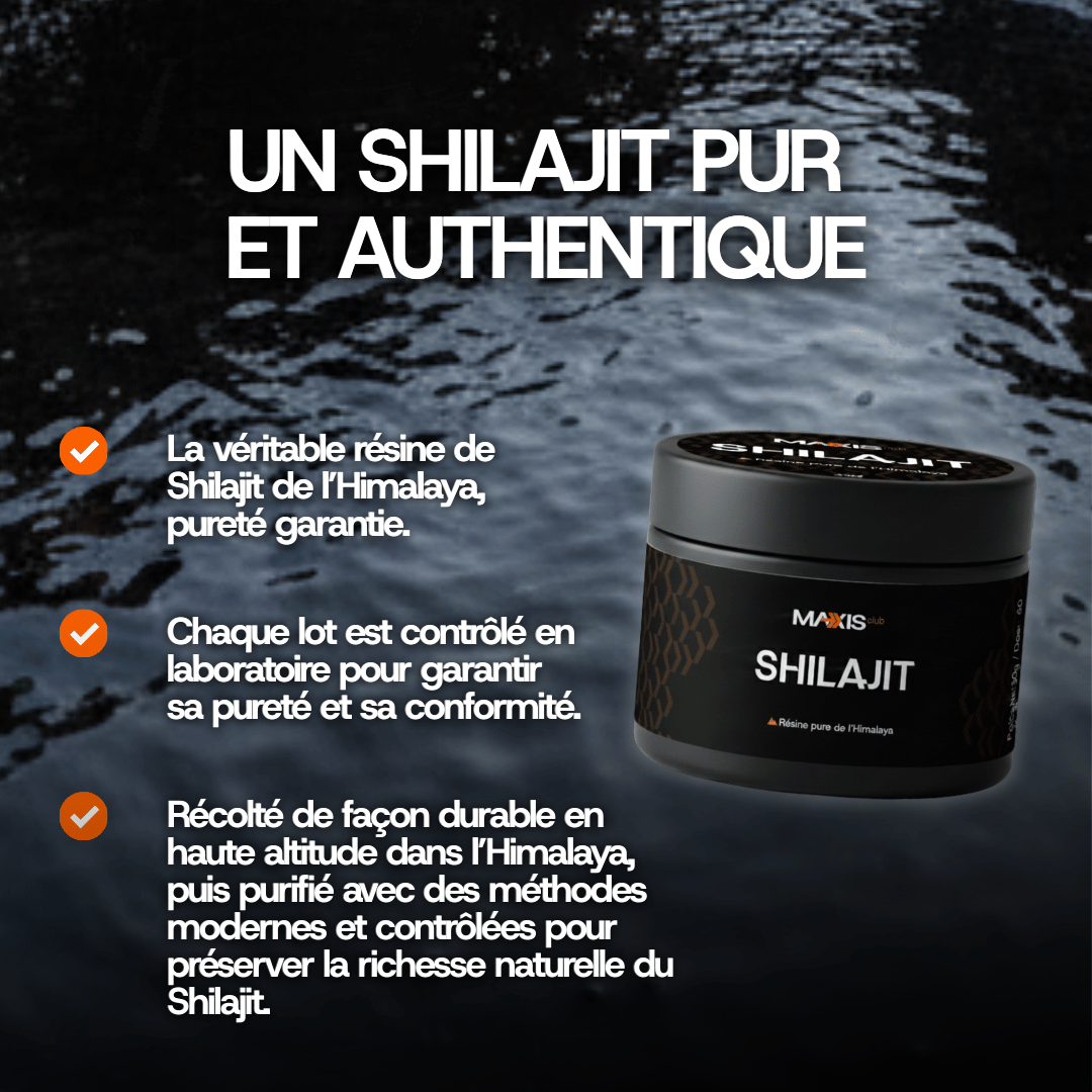 Résine de Shilajit Pure