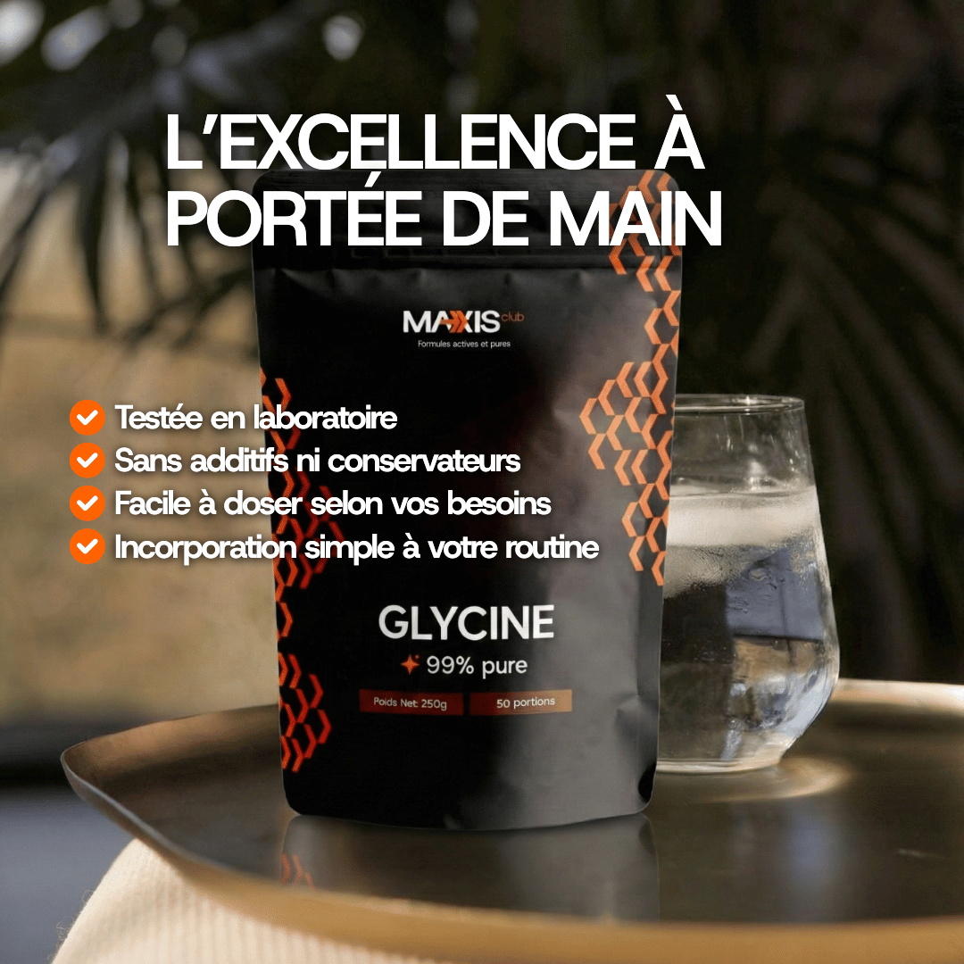 Glycine cristallisée en poudre