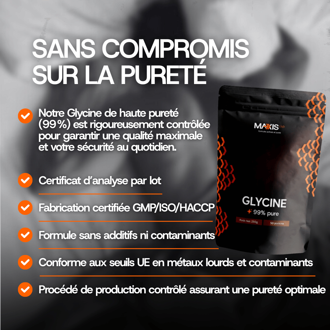 Glycine cristallisée en poudre