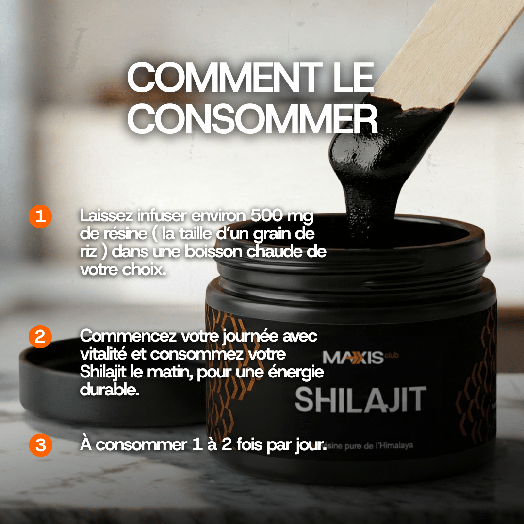 Résine de Shilajit Pure